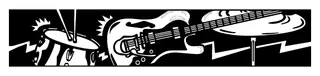 Rock&roll decal