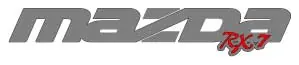Mazda Rx-7 decal
