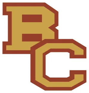 Boston College decal
