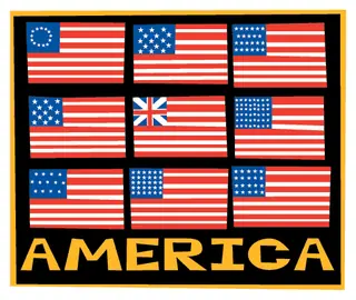 Patriotic 20 decal