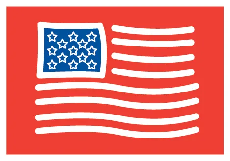Patriotic 23 decal