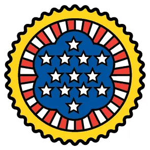 Patriotic 7 decal