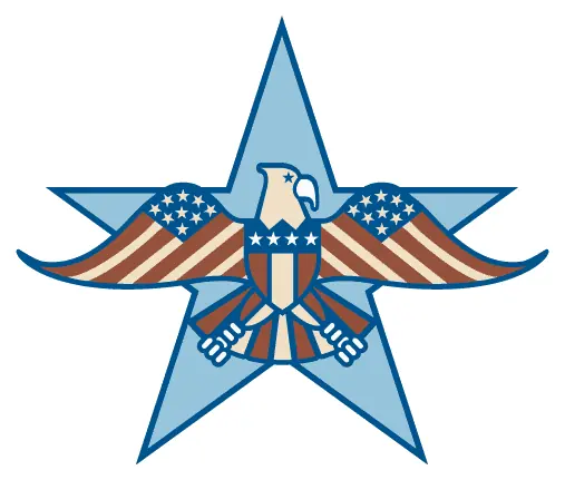 Patriotic 9 decal