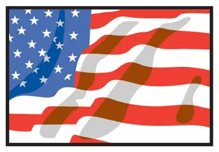 Patriotic 90 decal