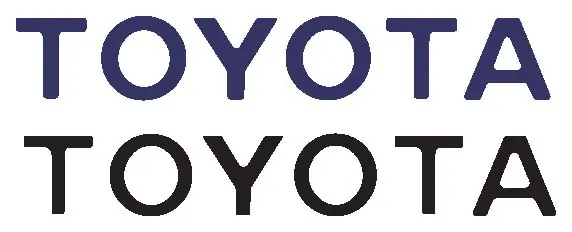 Toyota decal