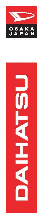 Daihatsu decal
