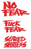 No Fear decal