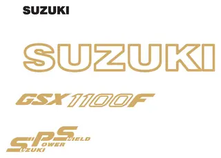 Suzuki GSX 1100F decal