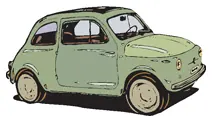 Classic Car decal