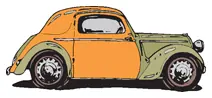 Classic Car decal