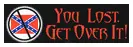 You Lost Get Over It decal