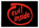 Evil Inside decal