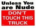Unless You Are Nude decal