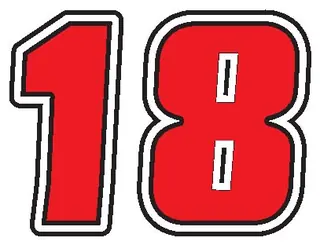 Nascar 18 decal