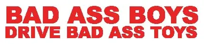 Bad Ass Boys decal