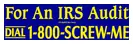 For An IRS Audit decal