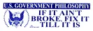 US Government Philosophy decal