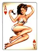 Sexy Lady on Ace decal