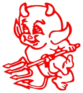 Devil Boy decal