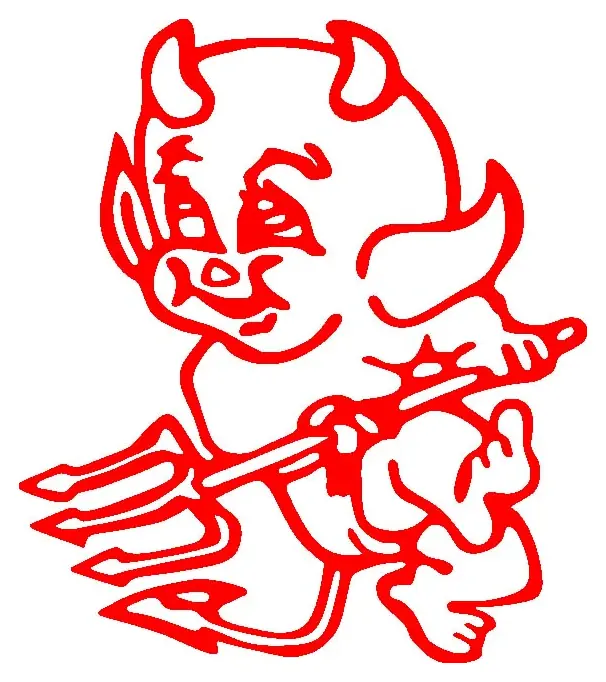 Devil Boy decal