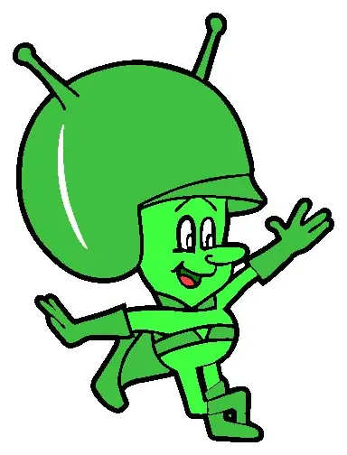 Alien decal
