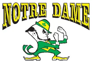 Notre Dame decal