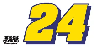 Nascar #24 decal