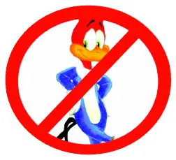 Woody Woodpecker Stickers decal