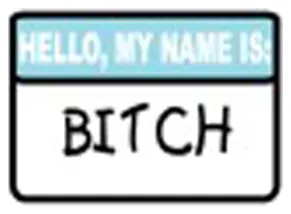 Hello My Name is decal
