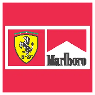 Ferrari Marlboro decal