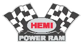 Dodge Ram Hemi Powered decal