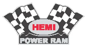Dodge Ram Hemi Powered decal