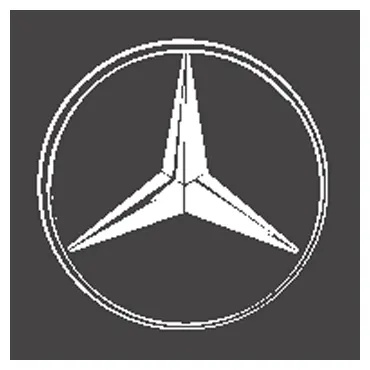 Mercedes Benz decal