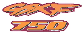Suzuki GSXF 750 decal